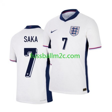 Fußballtrikots England Saka 7 Heim Trikotsatz EURO 2024
